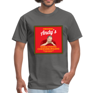Andy Reid Cheeseburgers shirt - charcoal
