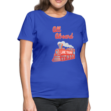 Load image into Gallery viewer, Lane Train Ole Miss All Aboard Women&#39;s T-Shirt - royal blue
