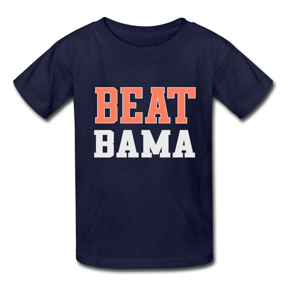 Beat Bama Kids' T-Shirt - navy