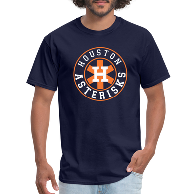 Houston Asterisks shirt cheaters - navy