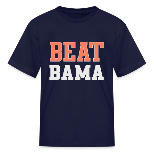 Beat Bama Kids' T-Shirt - navy