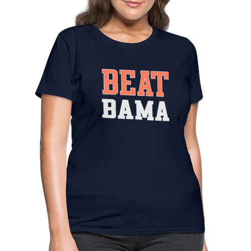 Beat Bama Women's T-Shirt - navy