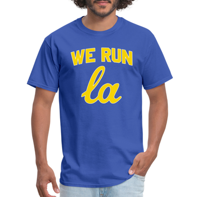 We Run LA - College Blue Unisex T-Shirt - royal blue