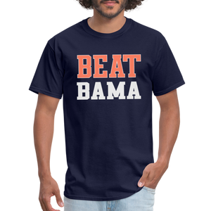 Beat Bama Unisex T-Shirt - navy