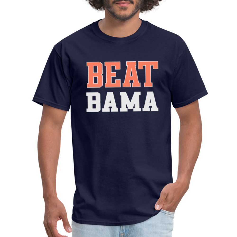 Beat Bama Unisex T-Shirt - navy