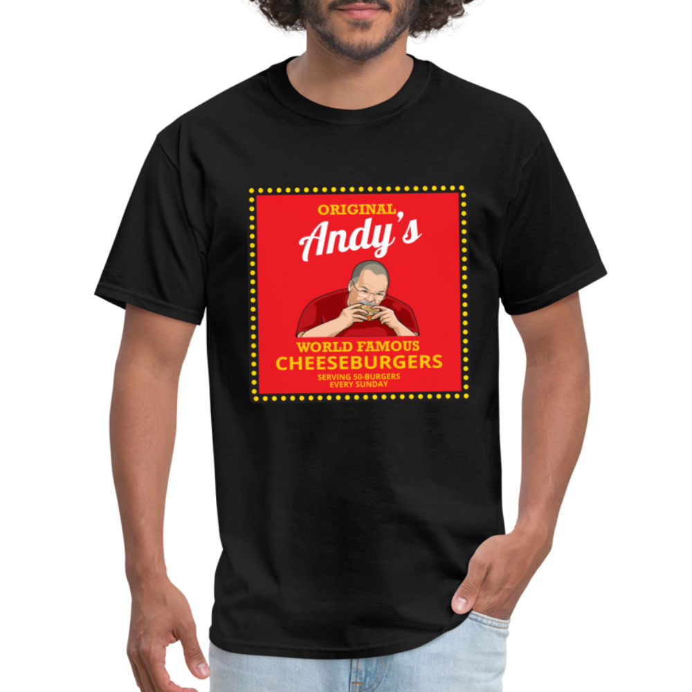 Andy Reid Cheeseburgers shirt - black