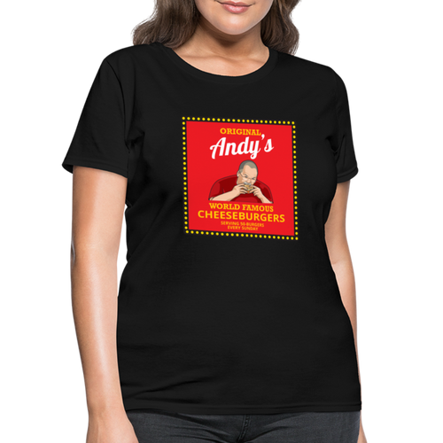 Andy Reid Cheeseburgers Women's T-Shirt - black