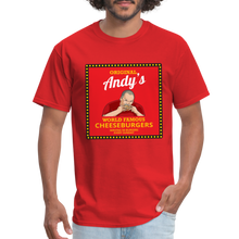 Load image into Gallery viewer, Andy Reid Cheeseburgers shirt - red