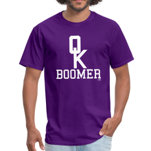 Load image into Gallery viewer, OK BOOMER Unisex Shirt - purple