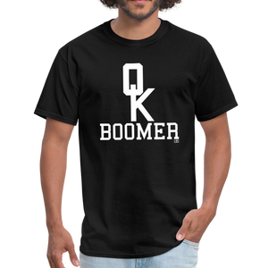 OK BOOMER Unisex Shirt - black