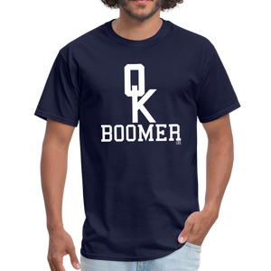 OK BOOMER Unisex Shirt - navy