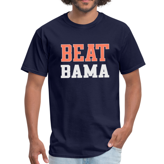 Beat Bama Unisex T-Shirt - navy