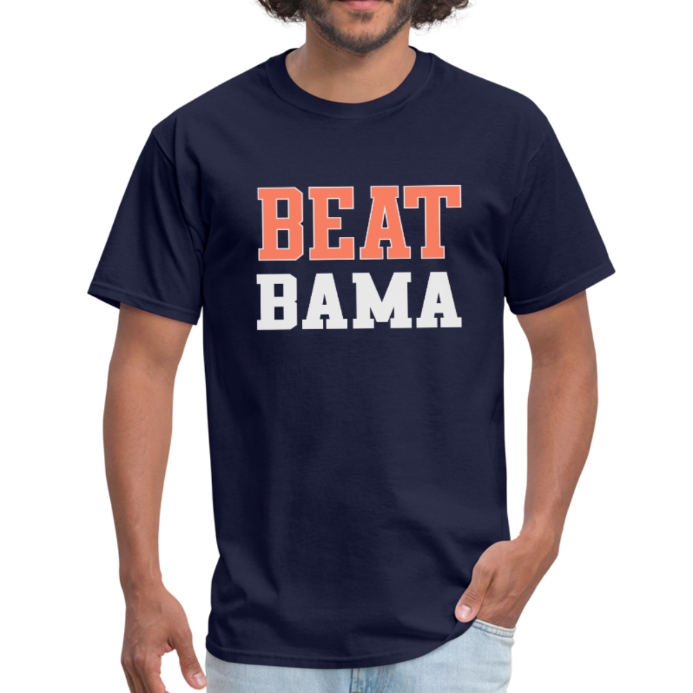 Beat Bama Unisex T-Shirt - navy