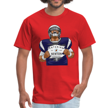 Load image into Gallery viewer, Cam Entering Newton Patriots Mass shirt - red