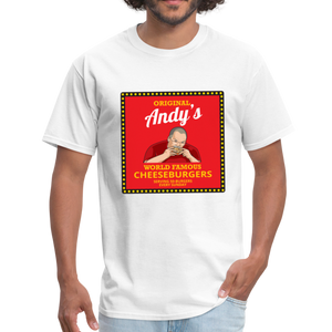 Andy Reid Cheeseburgers shirt - white
