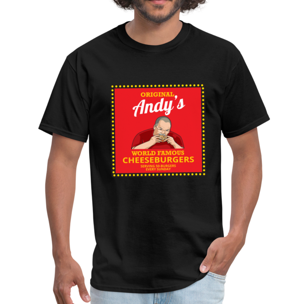 Andy Reid Cheeseburgers shirt - black