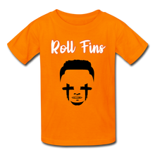 Load image into Gallery viewer, Roll Fins Kids Youth Shirt - orange