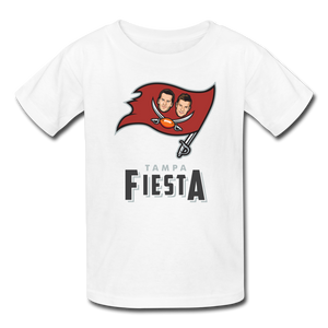 Tampa Fiesta Kids' T-Shirt - white