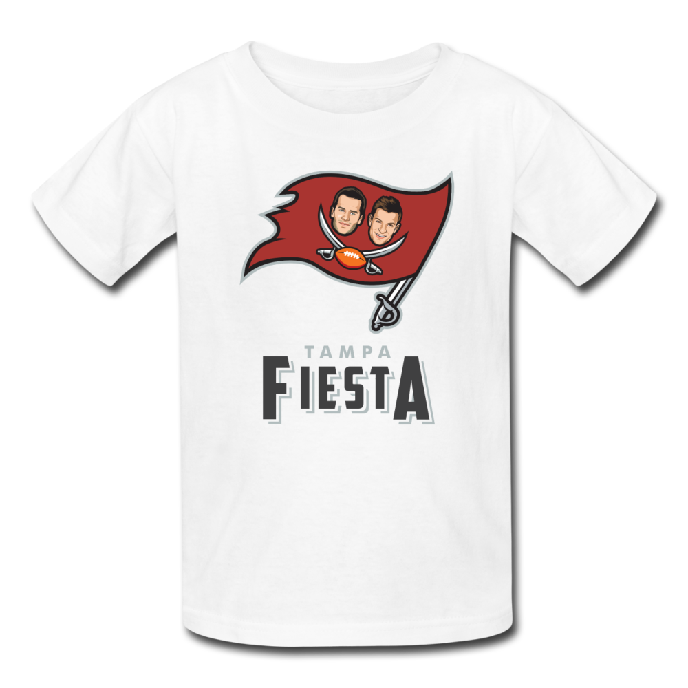 Tampa Fiesta Kids' T-Shirt - white