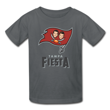 Load image into Gallery viewer, Tampa Fiesta Kids&#39; T-Shirt - charcoal
