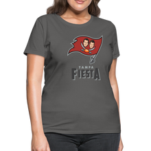 Load image into Gallery viewer, Tampa Fiesta Women&#39;s T-Shirt - charcoal