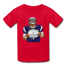 Load image into Gallery viewer, Cam Newton Entering Mass Patriots Kids&#39; T-Shirt - red