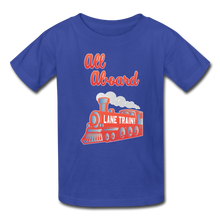 Load image into Gallery viewer, Lane Train Ole Miss All Aboard Kids&#39; T-Shirt - royal blue