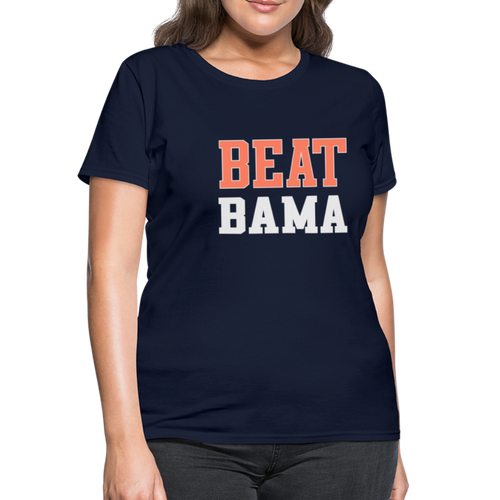 Beat Bama Women's T-Shirt - navy