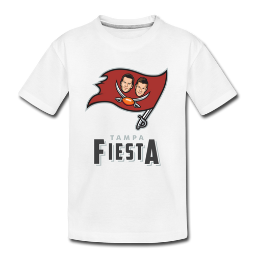 Tampa Fiesta Toddler Premium T-Shirt - white