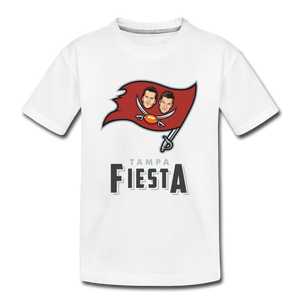 Tampa Fiesta Toddler Premium T-Shirt - white