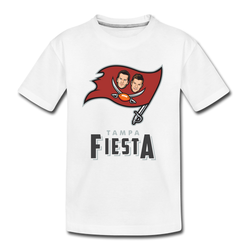 Tampa Fiesta Kids' Premium T-Shirt - white
