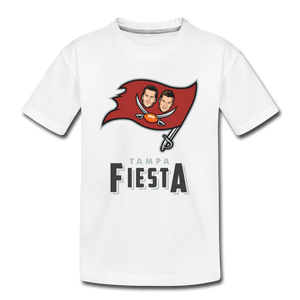 Tampa Fiesta Kids' Premium T-Shirt - white